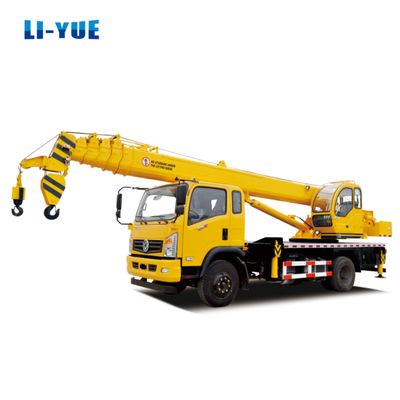 kwaliteit  Telescopic Boom Hydraulic Truck Crane 12 Ton Straight Stiff Arm Mobile Crane fabriek