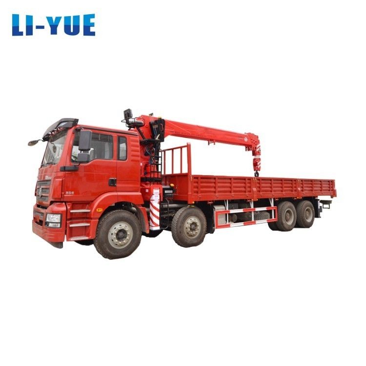 HBQZ Dongfeng cánh tay thẳng 8 * 4 khung gầm xe tải di động 16 tấn