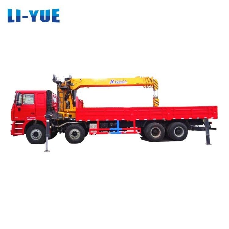 HBQZ Dongfeng cánh tay thẳng 8 * 4 khung gầm xe tải di động 16 tấn
