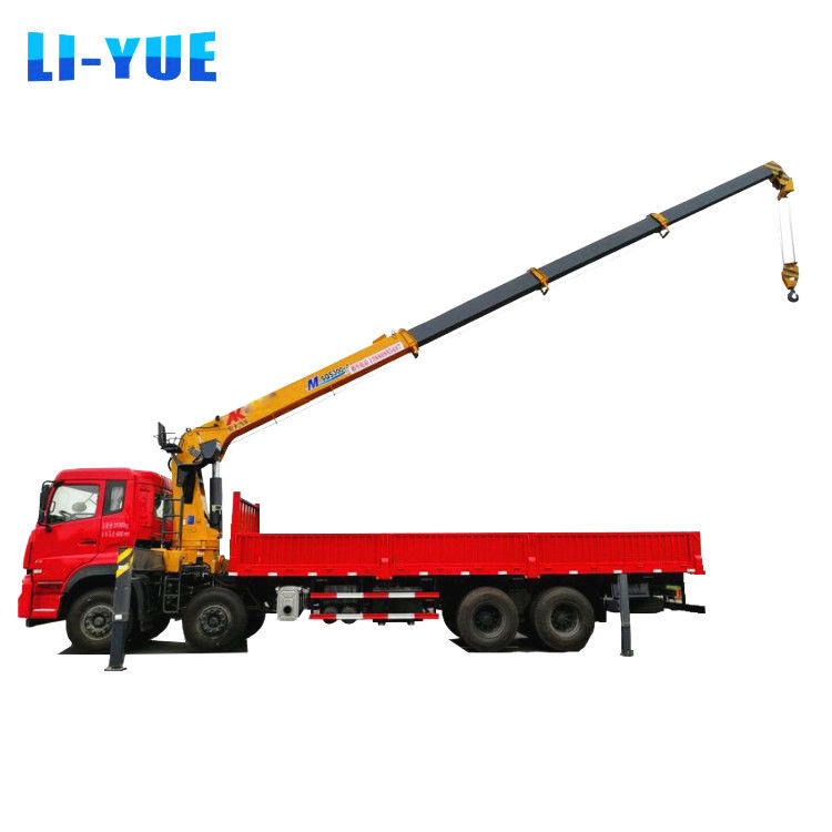 HBQZ Dongfeng cánh tay thẳng 8 * 4 khung gầm xe tải di động 16 tấn