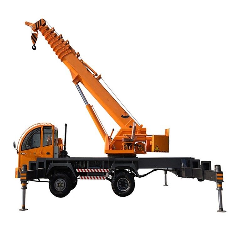 Mobiele kraan met hoog hefmoment van 12 t met 35 T.M.