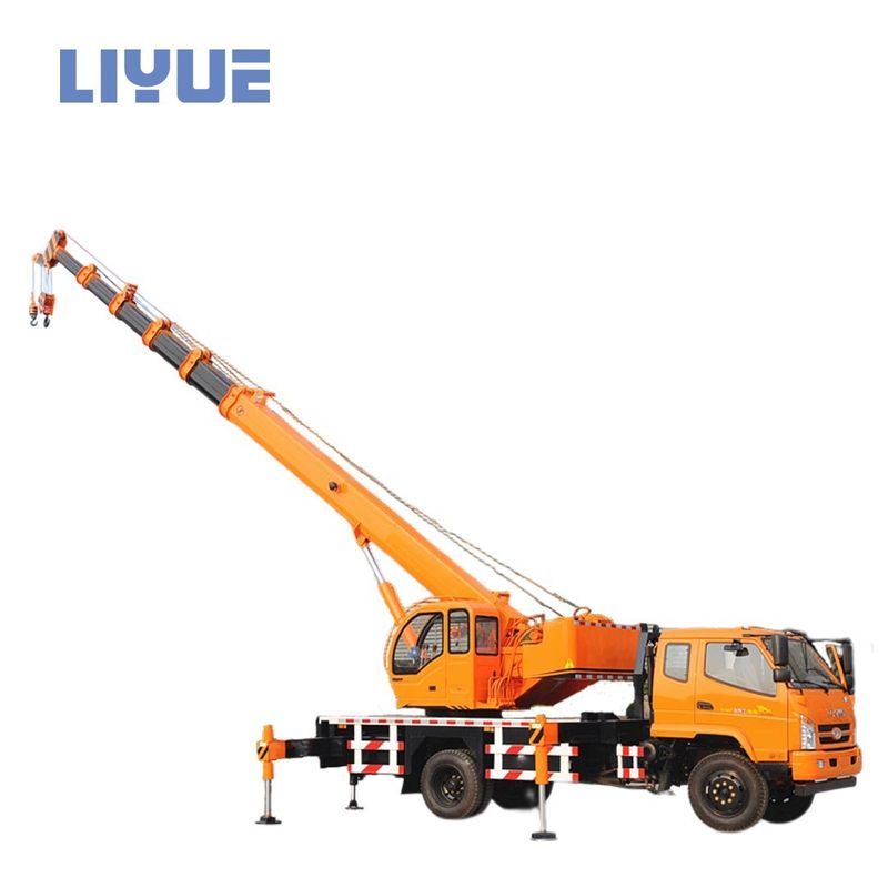 5 Bagian Telescopic Boom 16 Ton Truk Crane Untuk ukuran Truk Mobile