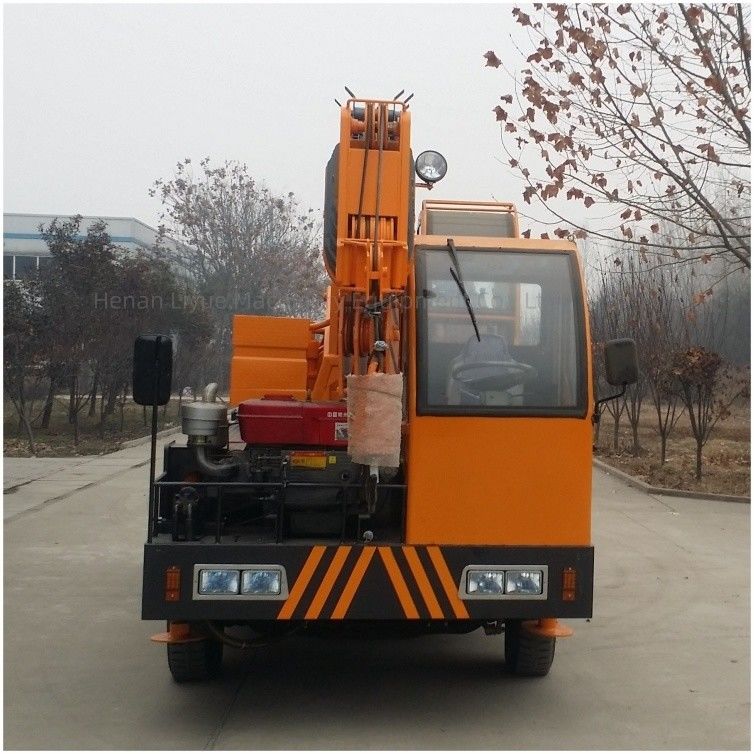 4800 kg 12 ton vrachtwagenkraan met zelfgemaakt chassis en Euro 1/2/3 emissienorm