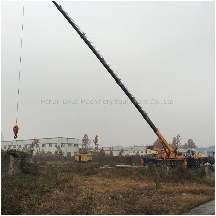 Máy nâng xe tải di động loại 12 tấn có khung gầm tự chế