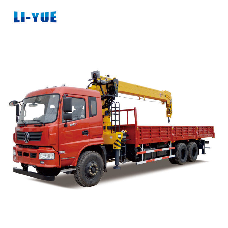 Ventilateur hydraulique Liyuan 10 tonnes 12 tonnes 14 tonnes 16 tonnes Grue montée sur camion pour la construction
