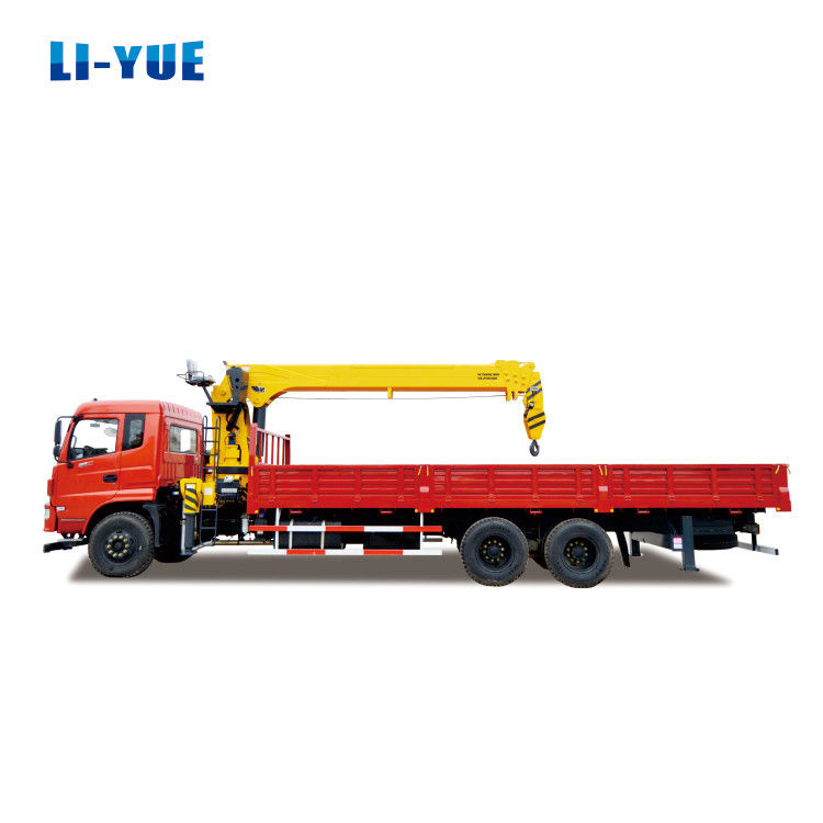 Ventilateur hydraulique Liyuan 10 tonnes 12 tonnes 14 tonnes 16 tonnes Grue montée sur camion pour la construction