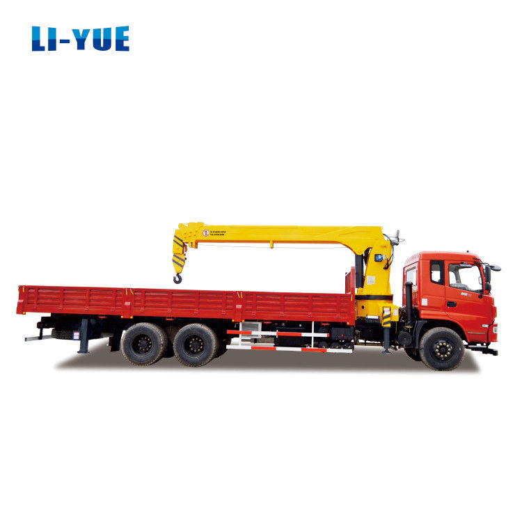 Ventilateur hydraulique Liyuan 10 tonnes 12 tonnes 14 tonnes 16 tonnes Grue montée sur camion pour la construction