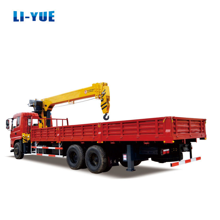 Ventilateur hydraulique Liyuan 10 tonnes 12 tonnes 14 tonnes 16 tonnes Grue montée sur camion pour la construction