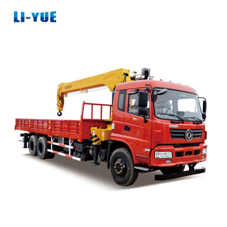รถบรรทุก Dongfeng ขนาด 6x4 ขนาด 14 ตัน เครื่องยกเครนขัดตรง โดย Liyuan Valve