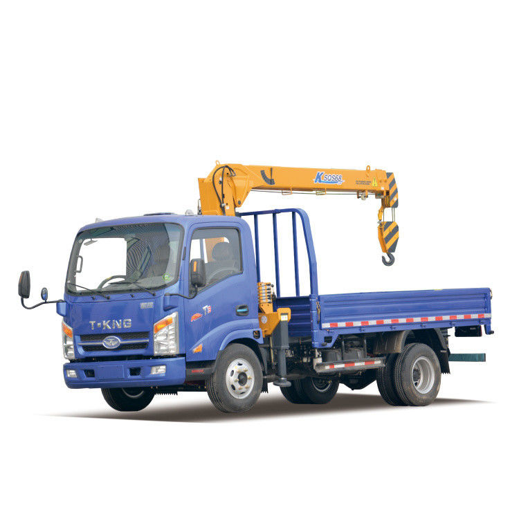 Hiệu suất hoạt động cao Mini Telescopic Boom Crane 3 tấn thẳng tay xe tải Crane cho tốt nhất