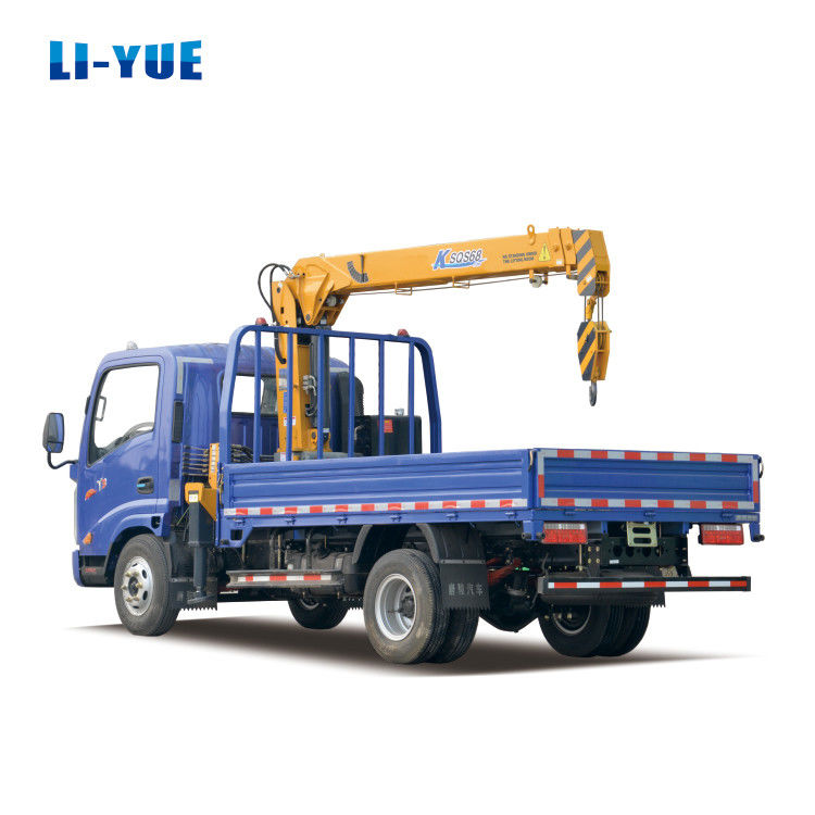 Hiệu suất hoạt động cao Mini Telescopic Boom Crane 3 tấn thẳng tay xe tải Crane cho tốt nhất