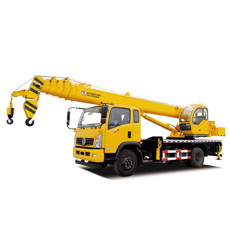 8 Ton Telescopic Hydraulic Boom Truck Crane dengan Liyuan Valve dan Foton Chassis Made