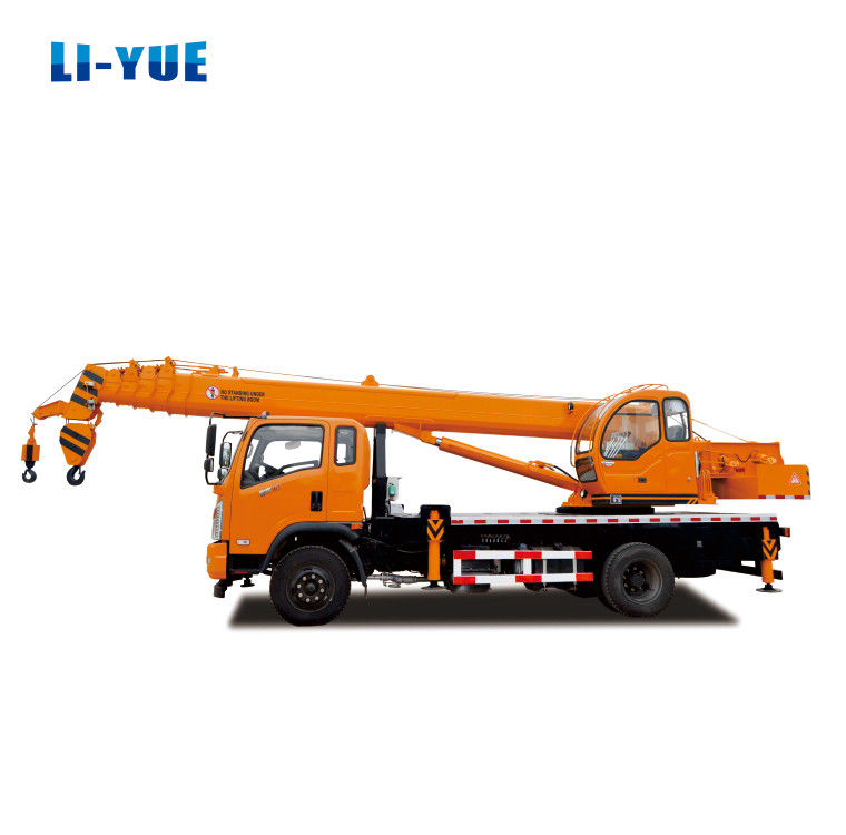 Granata mobile a boom telescopico realizzata per telaio Shacman e gru idrauliche per camion da 12 tonnellate