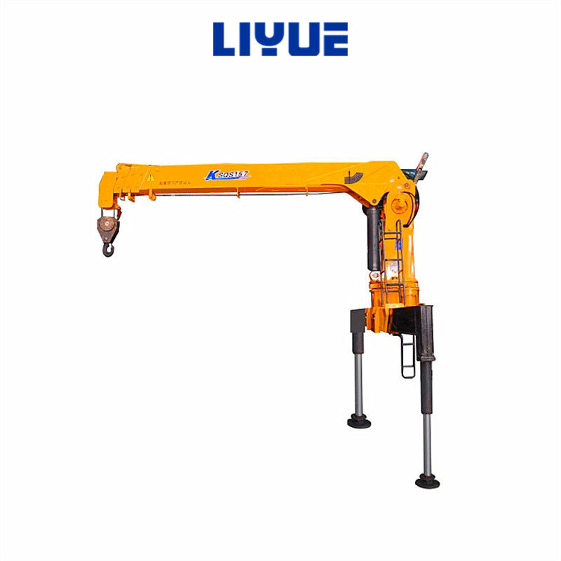 14 ton Hydraulic Knuckle Boom Truck Mounted Crane Manipulator Truck For Handling