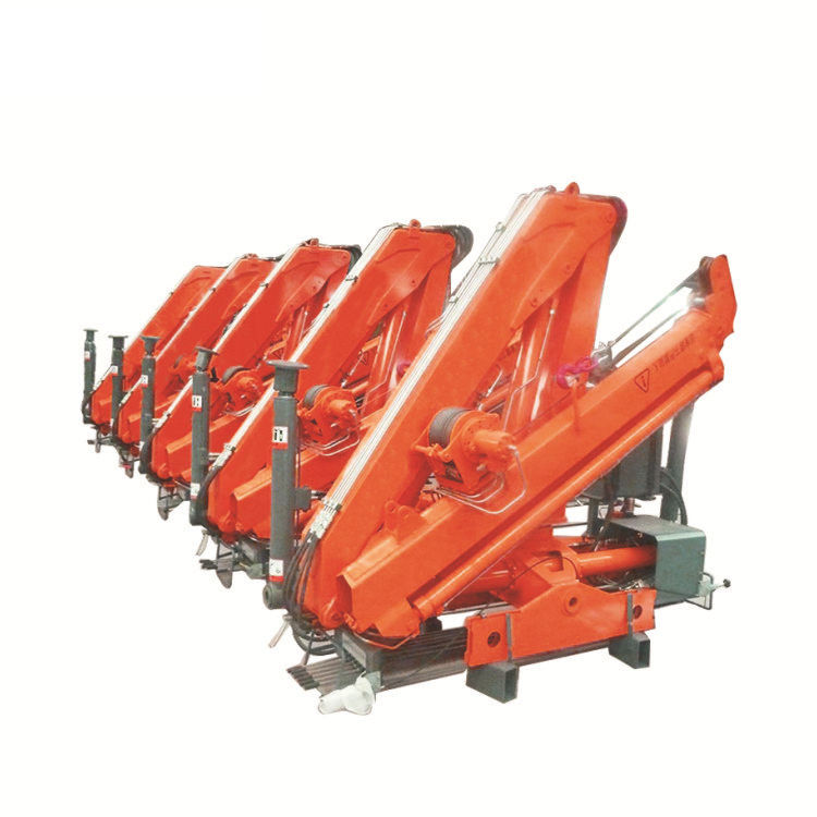 Kualitas Tinggi Pabrik Langsung Marinir lurus Boom Crane 25 ton Hydraulic Ship Crane