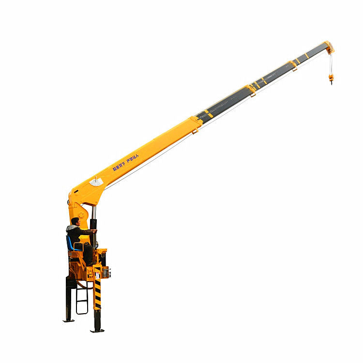 สัญลักษณ์จีน 8 ตัน ไฮดรอลิก Telescopic Arm Truck มอนท์เครนสําหรับขาย