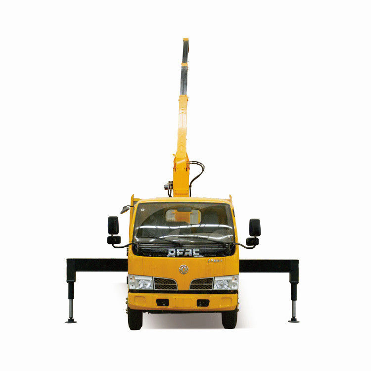 5 Tons Telescoping Boom Truck Mounted Crane Để bán 4 * 2 Xe tải với cần cẩu