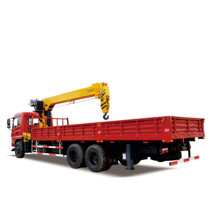 Dongfeng 6x4 10 Ton Telescopic Boom Truk Crane Truk Crane dipasang Untuk dijual