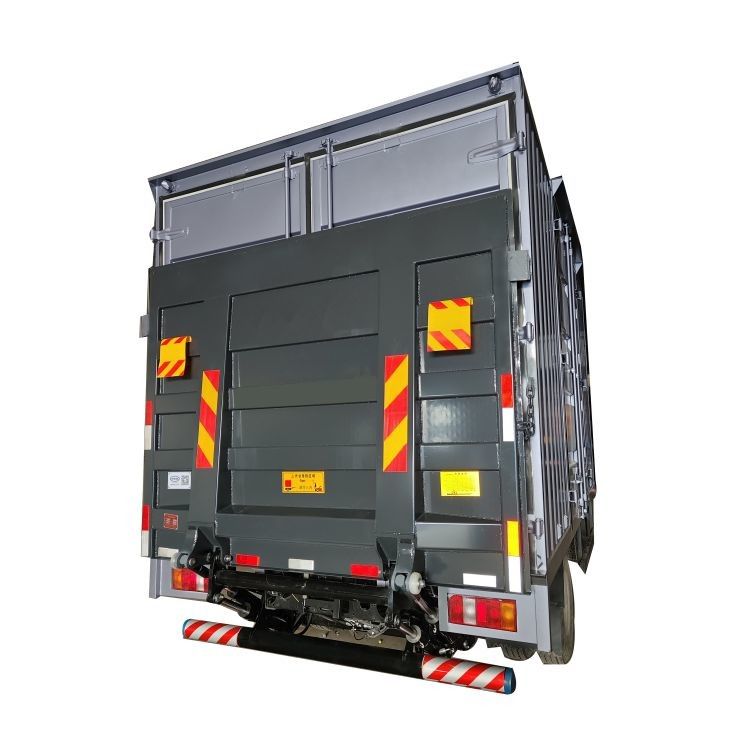 ประเทศจีน ไฮดรอลิก ซิลินเดอร์ 1 ตัน รถบรรทุก Tail Lift Tailboard พร้อมกล่องควบคุมปุ่มกด