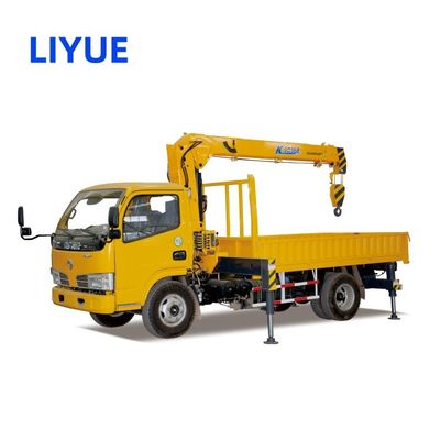 Máy nâng thủy lực Telescopic Boom Mini Cranes Truck Mounted Cranes 3 Ton