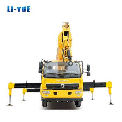 Crane Mobil Berkinerja Tinggi 12 Ton Crane Truk Dengan Boom Langsung