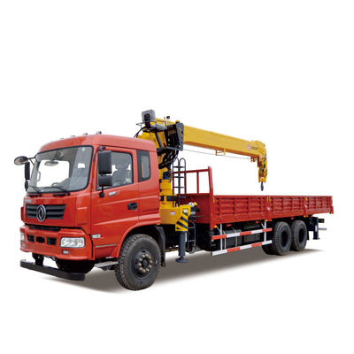 จีน Dongfeng 6x4 รถบรรทุกสินค้า รถบรรทุก 210hp 14 ตันเครน