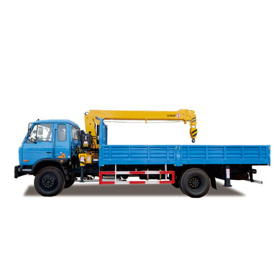 จีน เครนก่อสร้าง 6.3 ตัน Telescopic Boom Crane รถบรรทุกติดเครนพร้อมราคาโรงงาน
