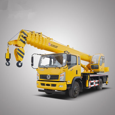 12 Ton Truk Crane Truk lengan hidrolik Crane dipasang dengan pasokan momen beban tinggi dan kustomisasi warna