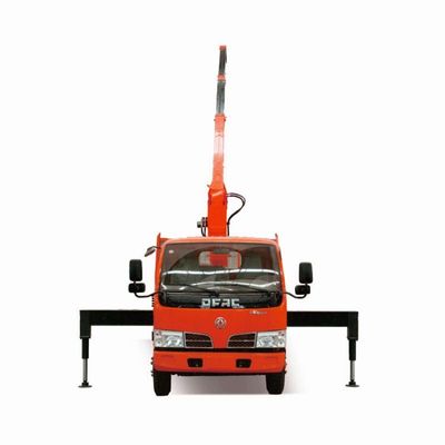 Camion avec grue 3 tonnes Téléscopique Boom Petit camion monté Grue à vendre